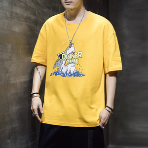 短袖T恤男士2020夏季韩版百搭