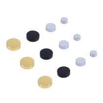 Copper mirror nail decorative cover mirror glass acrylic tile cover ugly expansion tube screw cap fixed decorative nail buckle