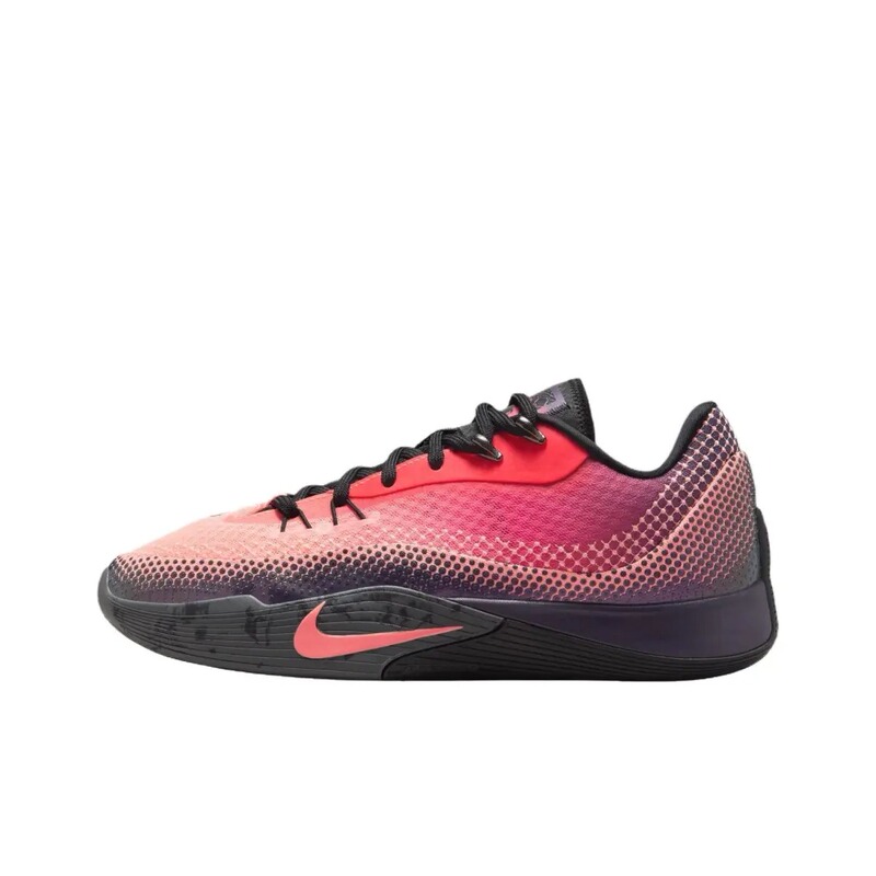 Nike Nike S.T Flare Comfortable Non-Slip Wear-Resistant Low-Top Basketball Shoes for Men Red and Black Hf0232-600