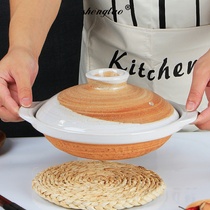 Original Fire Saucepan Rice Casserole Saucepan Saucepan Soup Home Gas Gas Cooker Electric Pottery Stove Ceramic Small Saucepan Dry Burning Sand Pot