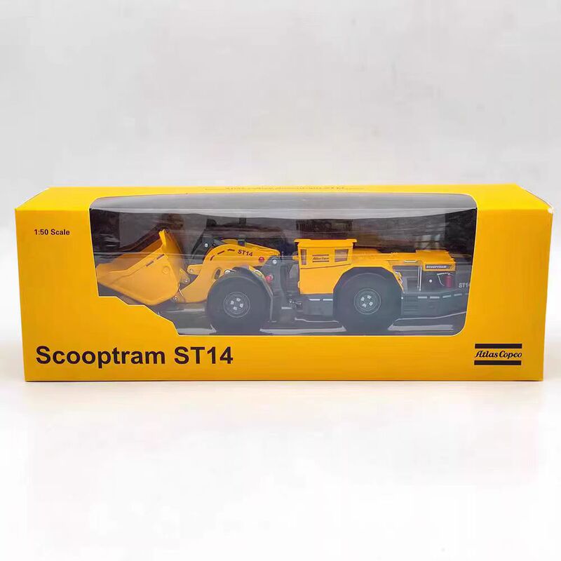 Foreign Trade Atlas1:50 Scooptram St14 Komatsu Tunnel Engineering Excavator Loader Model Foreign Trade Atlas1:50 Scooptram St14 Komatsu Tunnel Engineering Excavator Loader Model