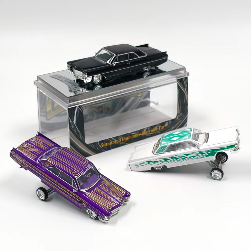 1:64 97m 1964 Cadillac Coupe Deville Toy Car Simulation Alloy Car Model Ornament
