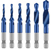 Integrated Drill and Tap Set for Electric Drilling, Including Drill Bits, Electric Drill, and Threading Tools