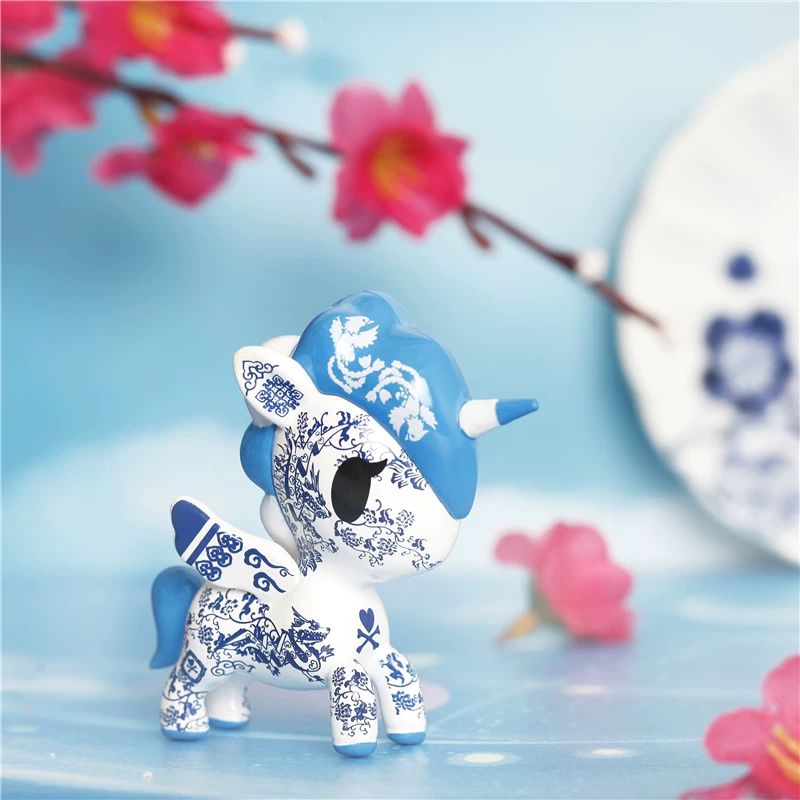 Tokidoki Unicorn Family 8-й поколение слепая коробка 8-й поколение Таоцидуоци Пони Две измерения Трендовая Игрушка-Кукла