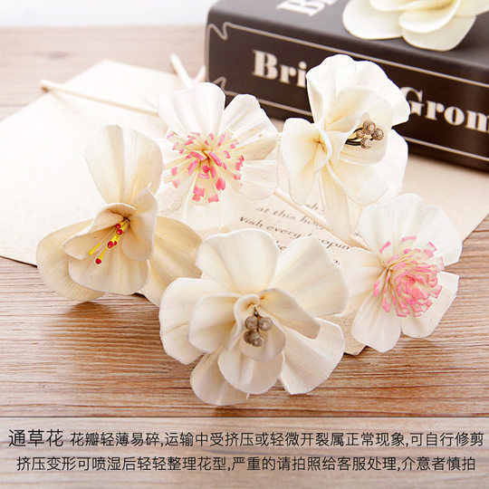 Water-absorbing aromatherapy flower aromatherapy flower fireless aromatherapy accessories aromatherapy dried flower rattan simulated flower fragrance volatile stick