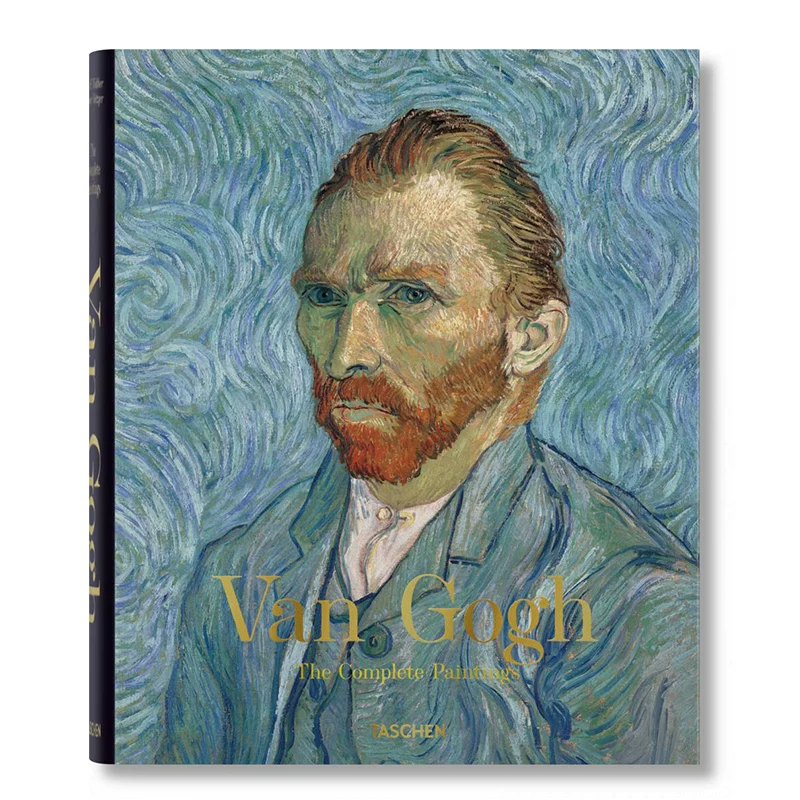 [Готовый запас] TASCHEN коллекция мировых классических художников в твердом переплете с большой формой 3-книговое издание Монет + Ван Гог + Леонардо да Винчи Английский художник художественный альбом коллекция импрессионистской масляной живописи импортированная оригинальная Taschen
