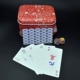 144 Узкая версия пластиковой железной коробки Mahjong Brand Brand