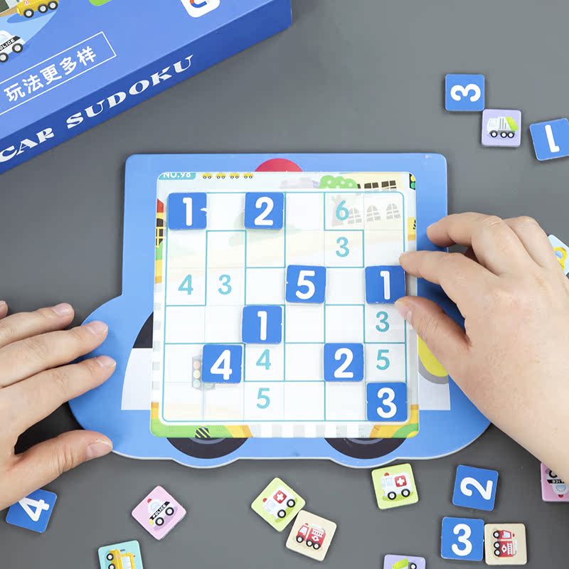 Beidou introduction to the one - parent child magnetic game 5 years Yizhi 6 thinking training 7 interactive 8 toys 4