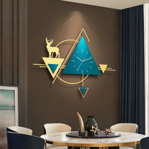 Minimalist living room wall clock Modern simple home fashion atmosphere wall clock Creative personality wall decoration clock