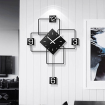 Simple modern clock wall clock Living room household fashion creative wall hanging personality clock Decorative art hanging watch Nordic