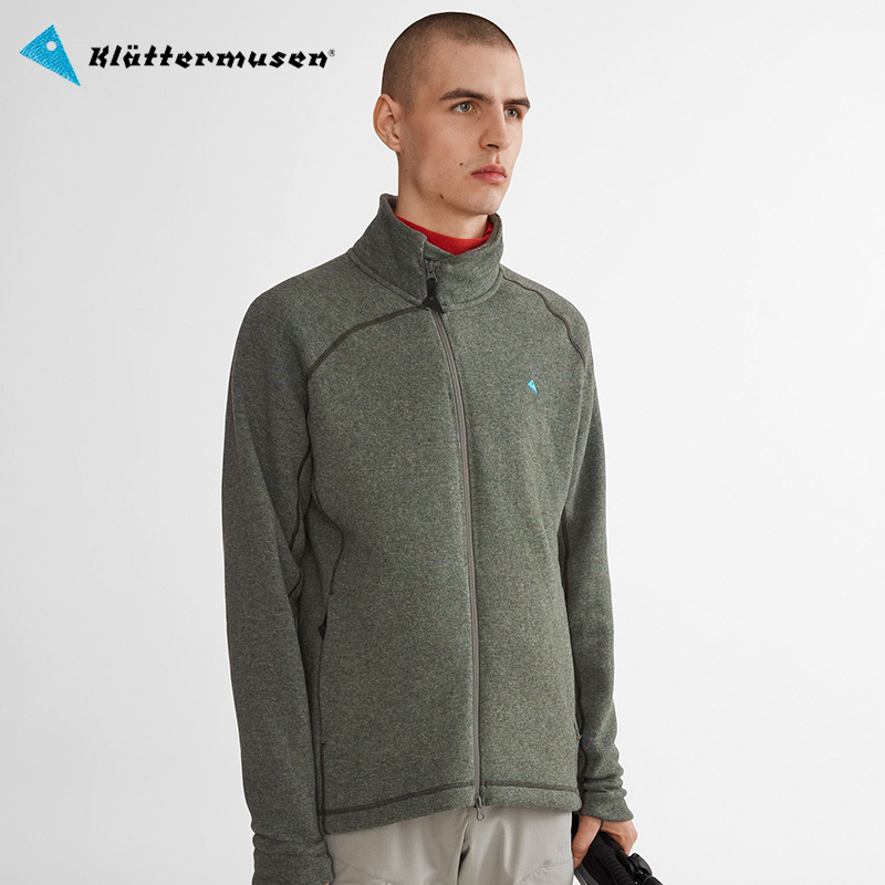 Klattermusen mountaineer autumn winter Badr outdoor wool fleece warm sports coat male 20605M