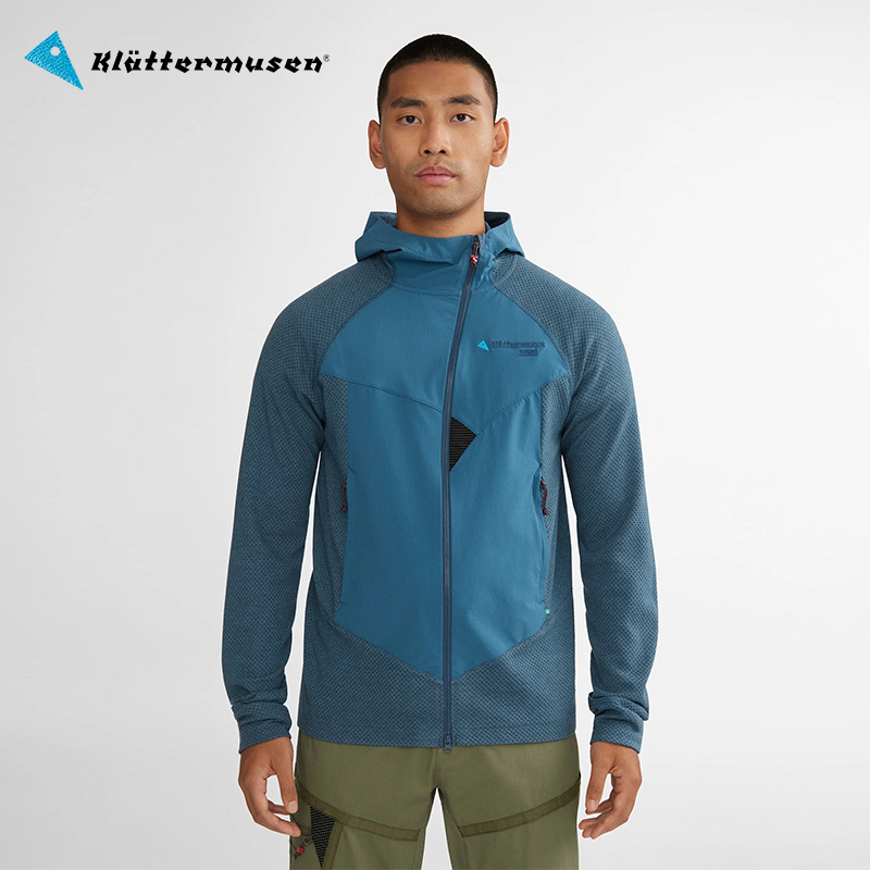 Klattermüsen Climbing Rat Male OUTDOOR WARM QUICK DRY SPORTS HOODIE Zip Version of the Divine Crow 20681M-Taobao