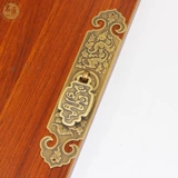 Новый китайский антикварный чистый медный шкаф дверной ручка с твердым деревом мебель из красного дерева мебель оборудование бронзовая шкаф для ручной шкаф винный шкаф