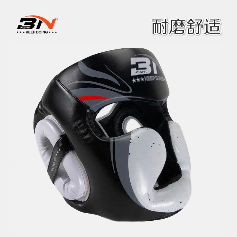 bn boxing headgear adult children battled to equip taekwondo with taekwondo and taekwondo to fight off helmet guard-Taobao