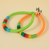 Красочная обмотка Фестиваль лодок-драконов, красочная веревка, готовая плетеная веревка, ручная цепь, ручная веревка с ромбовидным узлом, намотка, ручная веревка для детей и девочек