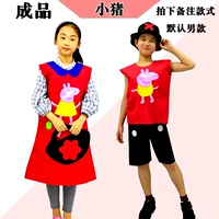 Маленькая свинья закончила стиль съемки по умолчанию мужской модель