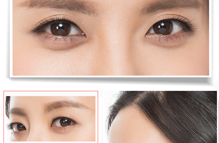 Lông mi giả dày tự nhiên lông mi ngắn sinh viên siêu nhiên trang điểm nude đơn giản Người mới bắt đầu Man Caiyan SS03 - Lông mi giả mi giả 5d