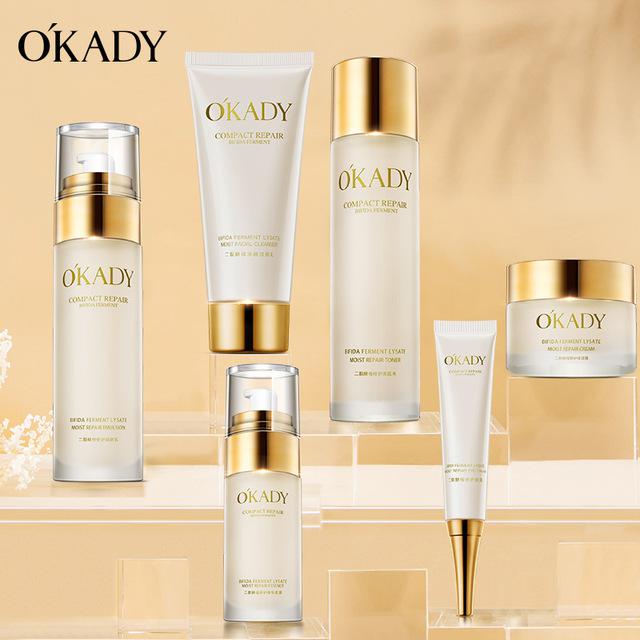 (Lyu Yan Dynasty) OKADY Cracked Yeast moisturizing and repairing six sets of collection Next single sending face mask a box