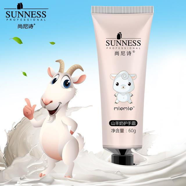 Shanny Poetry Goat Milk hand cream nourishing moisturizing autumn and winter moisturizing portable small and tender white Qu Men's men and women