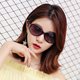 Sunglasses women's small face polarizer long face small frame glasses driving sunglasses female UV protection can be equipped with myopia