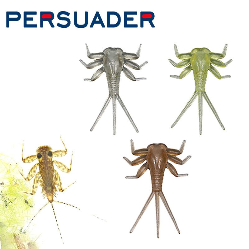 persuader fly bait road sub - fly fishing simulation of the fly hook of the insect hook binding material