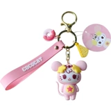 Мультяшный креативный милый оригинальный брелок, ключи от машины подходит для мужчин и женщин для ключей, новая коллекция