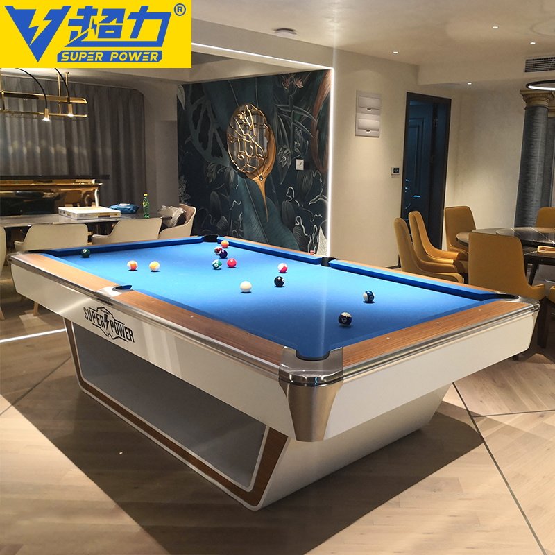 Super Power Fancy Nine Ball Table Tennis Table Standard Adults Home American Black Eight 8 Commercial Club KTV Table Tennis Table