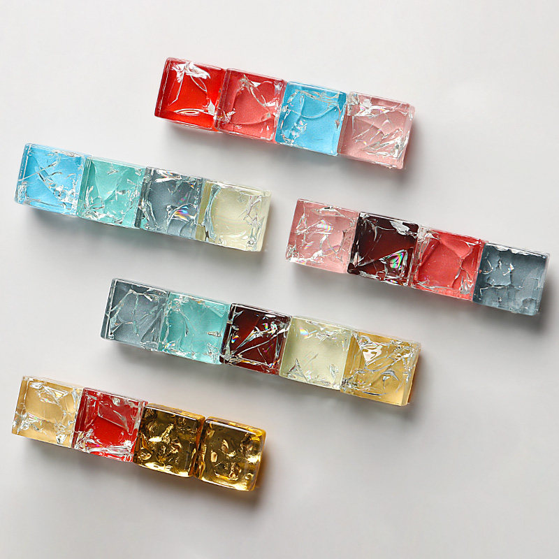 Creative Ice Cracking Mosaic Fridge Sticker Magnet Personality Creative Fridge Decorative Magnet Sticker Magnet Sticker message sticker