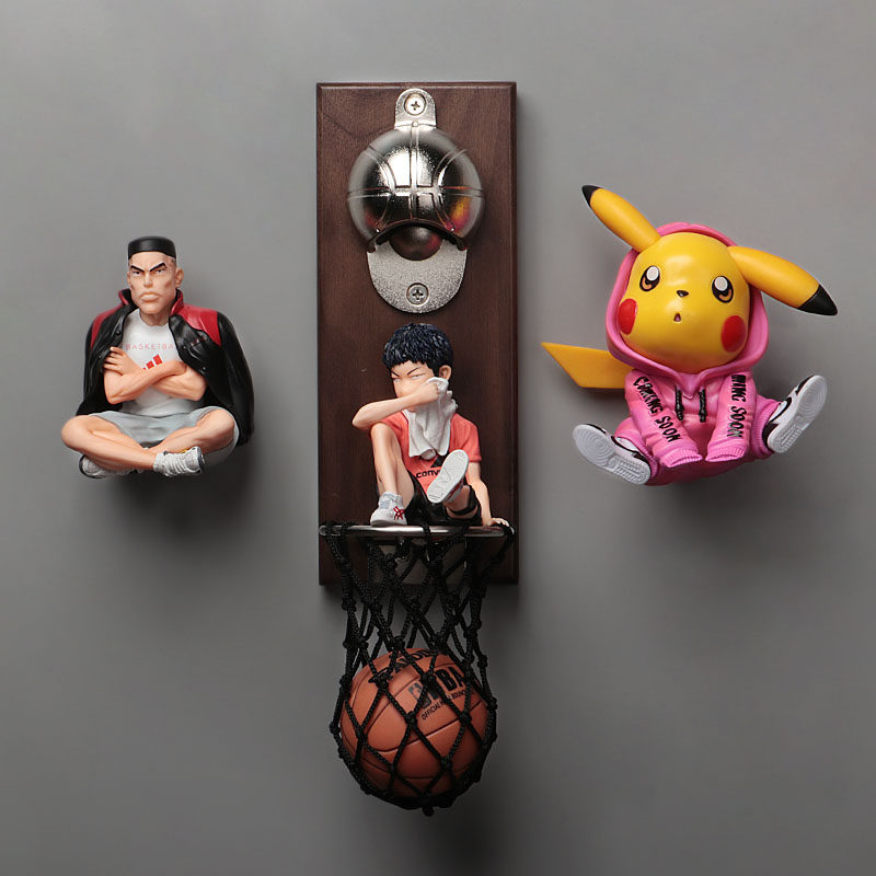 ins Nordic high-end high-end with magnetic personality creative features bottle opener refrigerator sticker tile opener screwdriver