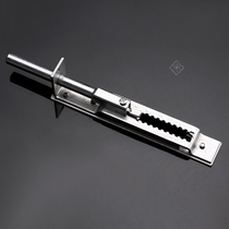 Anti-theft door heaven and earth latch concealed latch 8-inch door buckle door bolt retro double door concealed hole plug