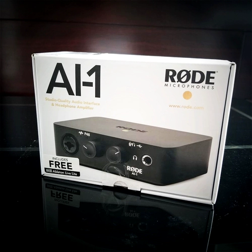 Rhodes Rode AI-1 2 в 2 в оригинальном аудио-интерфейсе звуковой интерфейс AI1