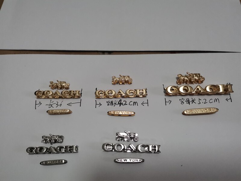 Double-Sided Letter Coach Gold Bucket Bag Tote Bag (Suitable for Coach Bags)