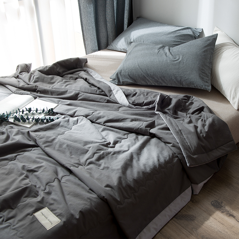 Antarctic washed cotton quilt air conditioner is summer summer cool quilt single spring and summer thin summer quilt can be washed BT