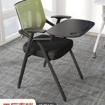 Training chair with table board writing board conference chair foldable chair office stool folding training table and chair