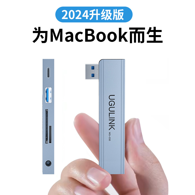 Kifole Docking Station Is Suitable for Apple MacBook Laptop Docking Station Typec to HDMI Screen Projection Adapter Usb3.0 Extender Pd Power Supply Mobile Hard Drive Converter