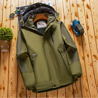 A06 мужчин (плюс бархатный) военный зеленый