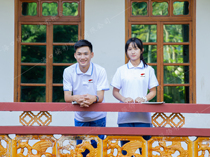 Haikou Second Middle School school uniform genuine