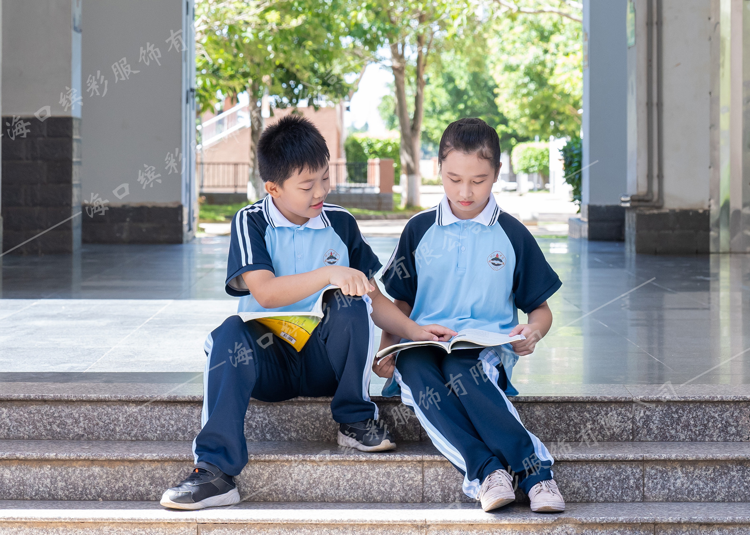 Haikou Qiongshan Middle School School Uniform Genuine