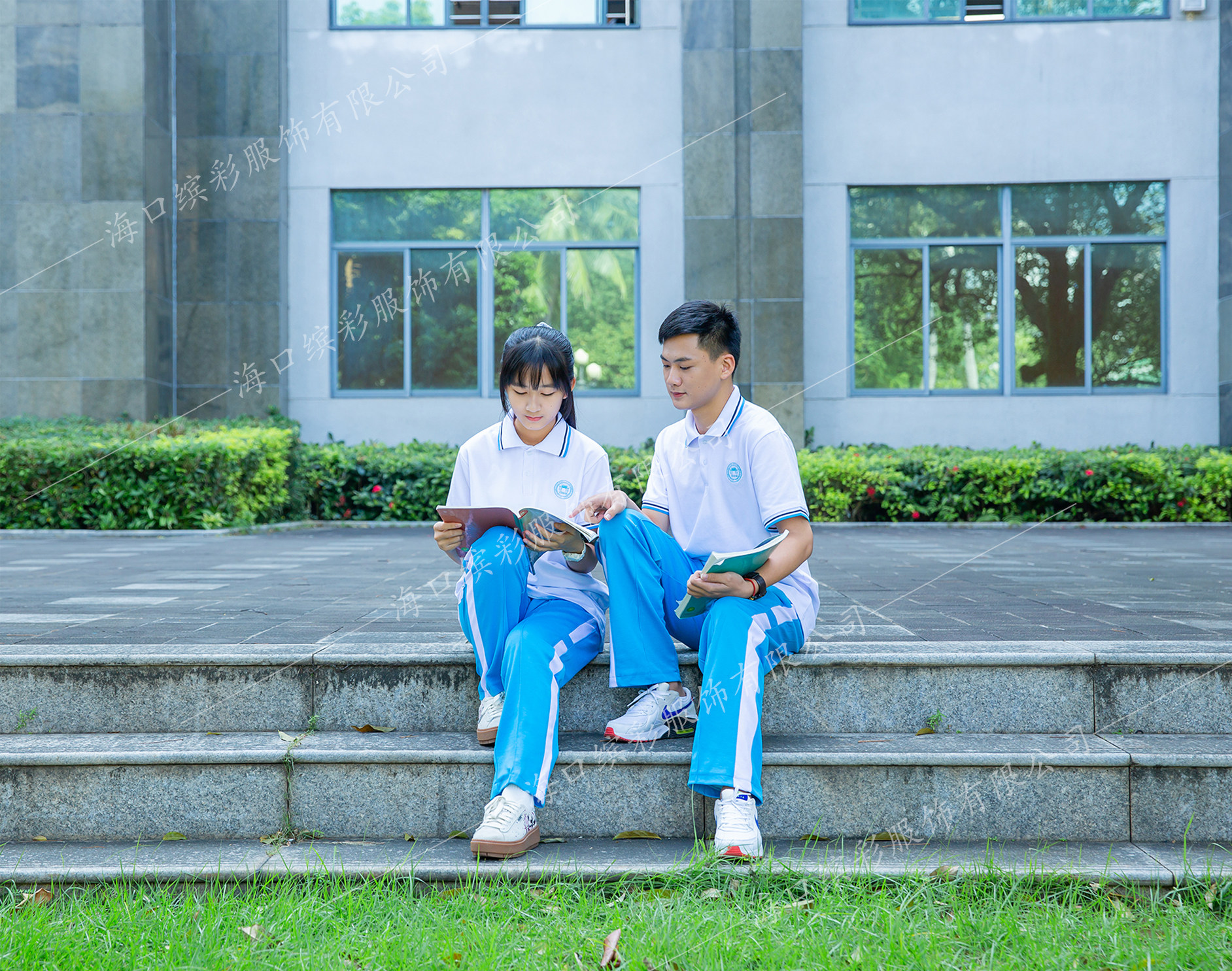 Hainan Middle School Summer Winter uniform genuine