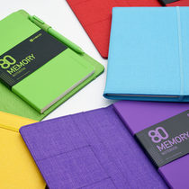 KACO MEMORY Beauty notebook set business meeting gift 80g road Forest paper