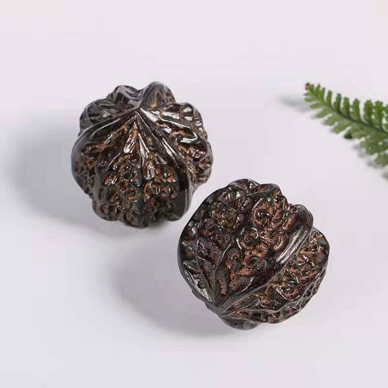 Hand plate walnut fitness ball hand massage ball hand grip ball old man play hand turn ball grip ball health ball