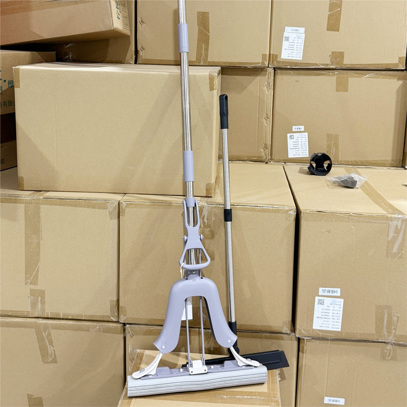 Brand Clearance! Easy to Use! Household Mop Sponge, Foldable, Absorbent, Hands-Free Floor Mop
