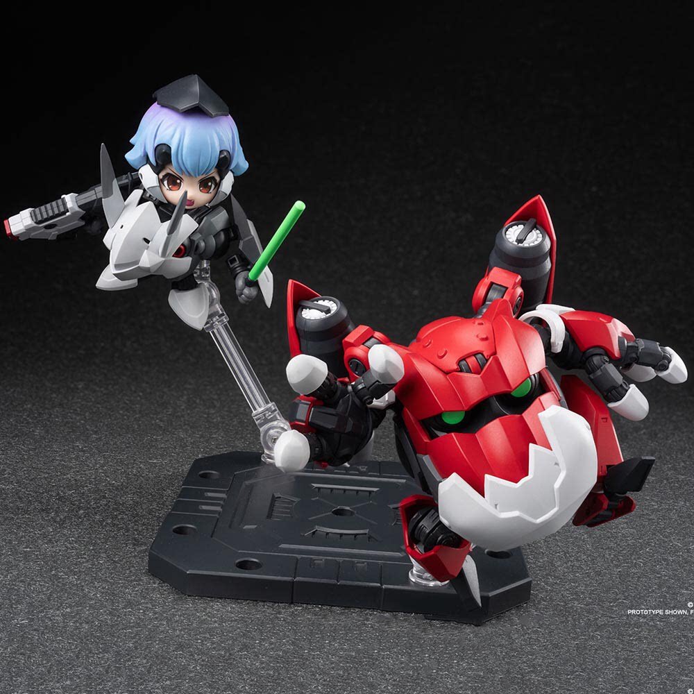 無限に体を乗っ取るエリー、人食い、そしてオーガーの合体メカが、国内オリジナルデザインによる完成品として発売されました。