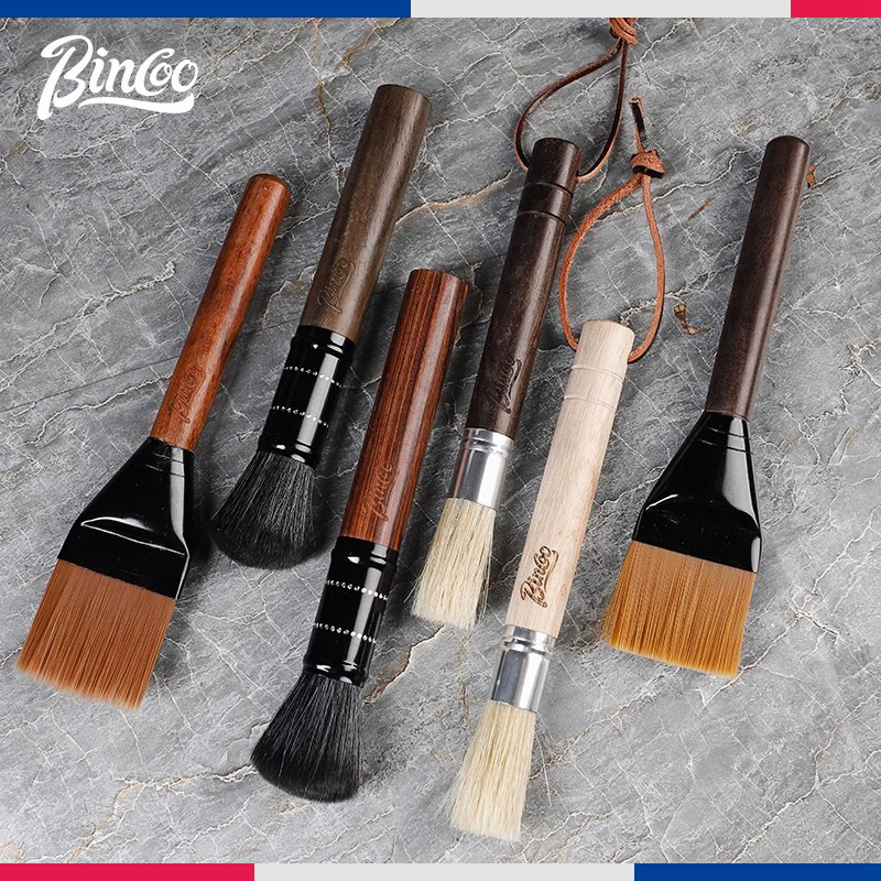 Bincoo Coffee Cleaning Brush, Grinder Cleaning Brush, Desktop Cleaning Soft Brush, Coffee Powder Cleaning Brush