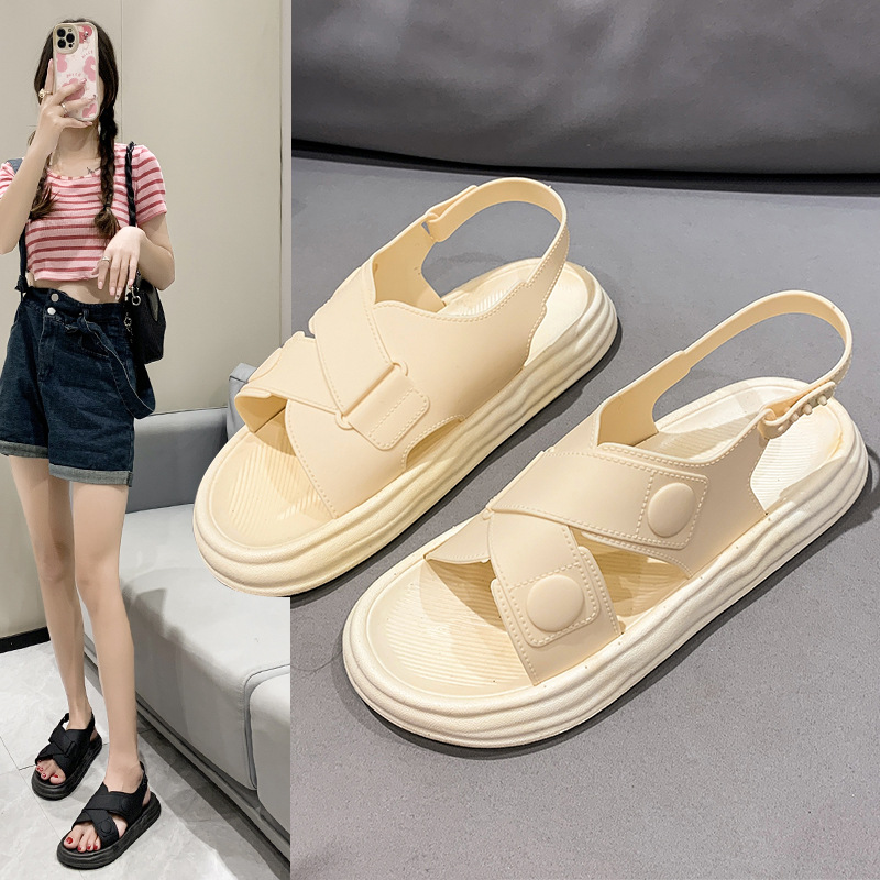 Slippers wear a new 2020 fashion crap - up crap on Rome slippers and sandals