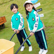 Kindergarten Garden Clothing Spring Autumn Clothing Elementary School Students Class Clothing Three Sets Childrens School Uniform Sports Suit First Grade Sports Suit