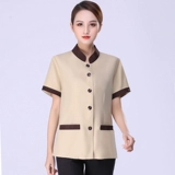 Комнатный летний дышащий комплект для работы, короткий рукав