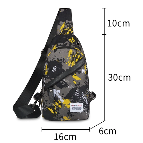 Мужская нагрудная сумка, рюкзак, универсальная сумка для телефона для отдыха, сумка через плечо, сумка на одно плечо