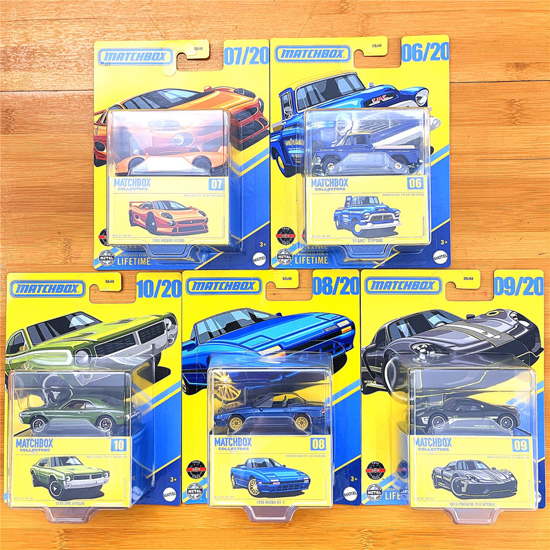 Matchbox Matchbox Gbj48 Rapid 50Th Anniversary Collector's Edition Sf Mercedes-Benz Subaru Pagani Nissan Gtr