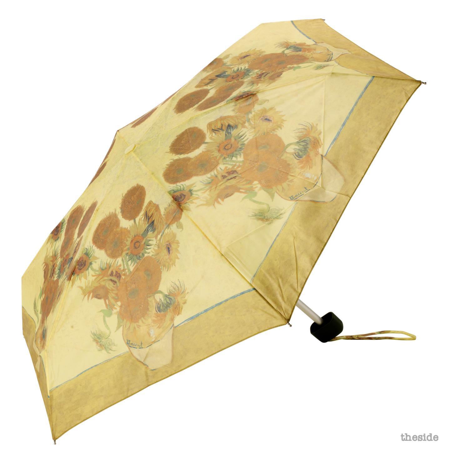 Spot UK National Gallery Souvenir Sunny Umbrella folding umbrella Van Gogh Sunflower Mini